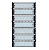 Refletor Modular LED COB 50W Linear Blindado à Prova D'Água Branco Frio - Imagem 1