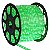 Mangueira de LED Verde 11mm 24 LEDs por Metro 220V (Rolo de 100 Metros) - Imagem 2