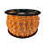 Mangueira LED Laranja 13mm 36 LEDs por Metro 220V (Rolo de 100 Metros) - Imagem 1