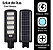 Luminária Pública LED 250W para Poste com Placa Solar Acoplada - Imagem 2