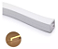 PERFIL SOBREPOR FLEXIVEL 10MMX10MM 3000K POR METROS 127V E 220V - Imagem 1