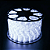 Mangueira LED Redonda Branca Fria 11mm 24 LEDs por Metro 220V (Rolo de 50 Metros) - Imagem 1