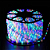 Mangueira de LED Redonda COLORIDO 11mm 24 LEDs por Metro 220V (Rolo de 50 Metros) - Imagem 1