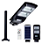 Luminária Pública LED 100W para Poste com Placa Solar Acoplada (com mastro) - Imagem 1