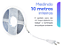Fita Led 220V C/ 120 Leds 24W/Metro Rolo 10M Branco frio 6500k IP44 - Ligação Direta - Imagem 4