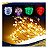 Kit com 1200 Fio de Fada Cordão Cobre 10 LED 1M Branco Quente Bateria - Imagem 1
