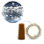 Kit com 1000 Fio de Fada Cordão Cobre 20 LED 2M Branco Frio Bateria com Rolha - Imagem 1
