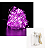 Kit com 1000 Cordão Cobre Rolha 20 LED 2M Roxo Bateria - Imagem 1