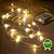 Kit com 200 Fio de fada Cordão Cobre 30 LED 3M Pilha AA Amarelo - Imagem 1