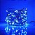 Kit com 200 Fio de Fada Cordão Cobre 100 LED 10M Pilha AA Azul - Imagem 1