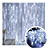 Kit com 100 Fio de Fada Cortina Cobre 300 LEDs 8 Funções Controle 3x3M Branco Frio - Imagem 1