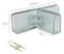 Conector Emenda T Tripla P/ Mangueira Led Neon 8x16mm - Imagem 2