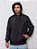 Jaqueta Masculina Dupla Face Com Capuz Preto - Imagem 3