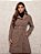 Sobretudo feminino nylon Marron - Imagem 4