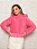 casaco feminino peluciado com punho pink - Imagem 2