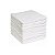 Kit com 200 Manta Absorvente de Óleo e Derivados Branca 40 cm X 50 cm x 2 mm - Imagem 3
