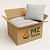 KIT 5 Travesseiros Absorvente De Liquidos em Geral Cinza 23x23x5cm - Imagem 1