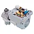 Kit Automatizador Motor Basculante BV FIT Speed Garen 1/4HP - Imagem 4