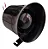 Sirene 12v Para Alarme Cerca Ipec Preta - Imagem 2