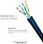 Cabo de Rede Bluecom EXPERT Turbolink CAT5E UTP Cobre Azul 305 Metros Interno ou Externo - Imagem 2