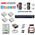 Kit Hikvision 4 Câmeras 1080p Colorido 24h Com Áudio - Imagem 1