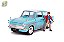 Miniatura Ford Anglia 1959 - Harry Potter - com Boneco - Jada Toys - Escala 1/24 - Imagem 1
