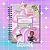 Caderno Personalizado A5 15x21cm - Anos 2000 - 90's Babe - Imagem 1