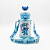 Garrafa Infantil Térmica Stitch Azul com Alça Tiracolo 450ml - Imagem 1