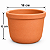 Vaso de Cerâmica Terracota 18 cm para plantas em geral - Imagem 2