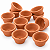Achadinhos – Kit Mini Vasos de Barro para Lembrancinhas-Com 10 unidade - Imagem 4