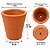 Kit 2 Vasos de Barro Terracota 7 cm  | Achadinhos - Imagem 2