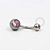BZ03 Navel Tradicional CZ Rosa Claro Aço 316L - Imagem 1
