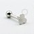 PB103 Microbell Naipe Paus Chapa Aço 316L - Imagem 1