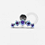 PB129 Labret Cluster Cravejado Aço 316L - Imagem 2