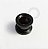 AL03 Alargador Rosca Externa Aço PVD Black - Imagem 1