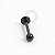 PVD01 Labret Aço PVD Black - Imagem 1