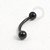 PVD05 Microbell Curvo Aço PVD Black - Imagem 1