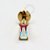 PVD114 Labret CZ Baguette Vertical 316L PVD Gold - Imagem 2