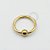 PVD12 Captive aço PVD Gold - Imagem 1