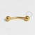 PVD15 Microbell Curvo Aço PVD Gold - Imagem 1