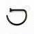 PVD95 D-Ring Aço PVD Black - Imagem 1