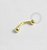 AP03 Microbell Curvo Tradicional Banho Ouro - Imagem 1