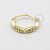 AR57 Argola Conch  Infinito 11mm Torção Banho Ouro - Imagem 1