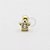 MB61 Microbell Estrela CZ Central Banho Ouro - Imagem 1
