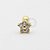 MB64 Microbell Flor P Banho Ouro - Imagem 1