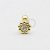 MB82 Microbell Sol CZ Banho Ouro - Imagem 1