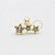 MB83 Microbell Cluster 3 Estrelas Banho Ouro - Imagem 1