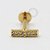 MB89 Labret Barra 6 CZ Banho Ouro - Imagem 1