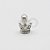 MBA32 Microbell Coroa Zirconia Banho Ródio - Imagem 1