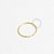 NR02 Argola Torção 0.6mm Banho Ouro - Imagem 1